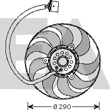 EACLIMA 33V77016 - Ventola, Raffreddamento motore autozon.pro