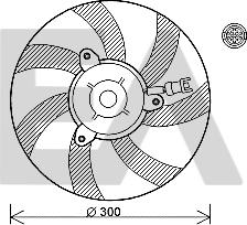 EACLIMA 33V77023 - Ventola, Raffreddamento motore autozon.pro