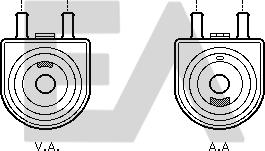 EACLIMA 37G55002 - Radiatore olio, Olio motore autozon.pro