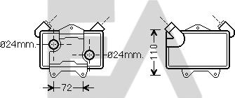 EACLIMA 37G50016 - Radiatore olio, Olio motore autozon.pro