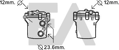 EACLIMA 37G50026 - Radiatore olio, Olio motore autozon.pro