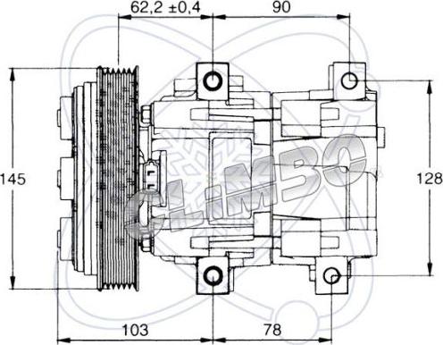 EACLIMA 20V1011 - Compressore, Climatizzatore autozon.pro