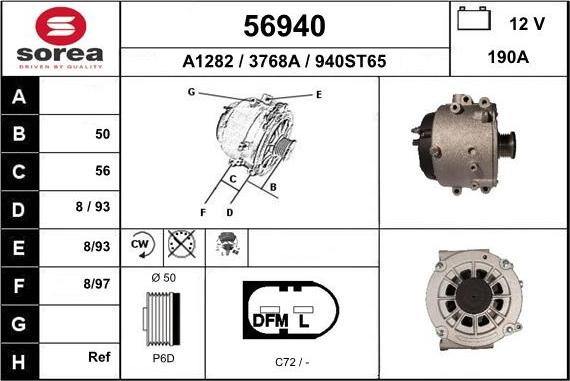 EAI 56940 - Alternatore autozon.pro