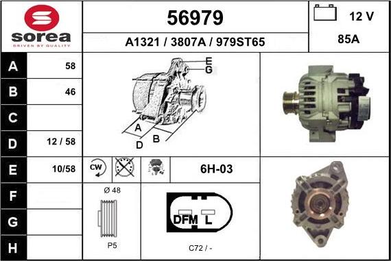 EAI 56979 - Alternatore autozon.pro