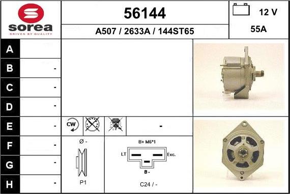 EAI 56144 - Alternatore autozon.pro