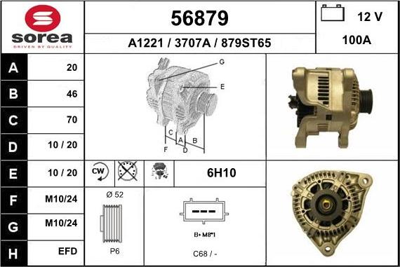 EAI 56879 - Alternatore autozon.pro