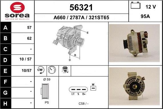 EAI 56321 - Alternatore autozon.pro