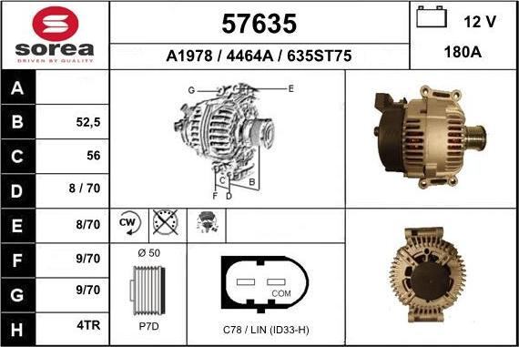 EAI 57635 - Alternatore autozon.pro