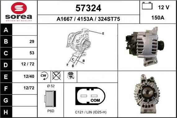 EAI 57324 - Alternatore autozon.pro