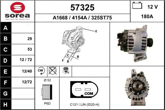 EAI 57325 - Alternatore autozon.pro