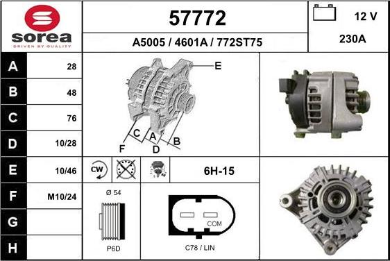 EAI 57772 - Alternatore autozon.pro