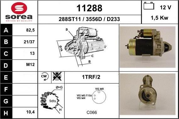 EAI 11288 - Motorino d'avviamento autozon.pro