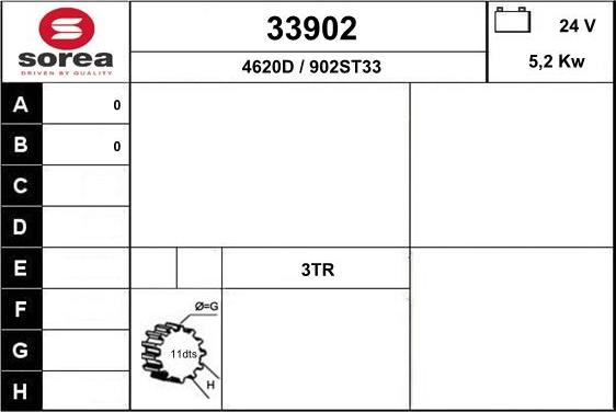 EAI 33902 - Motorino d'avviamento autozon.pro