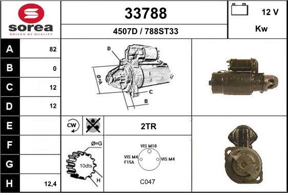 EAI 33788 - Motorino d'avviamento autozon.pro