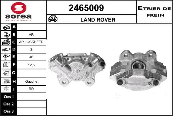 EAI 2465009 - Pinza freno autozon.pro