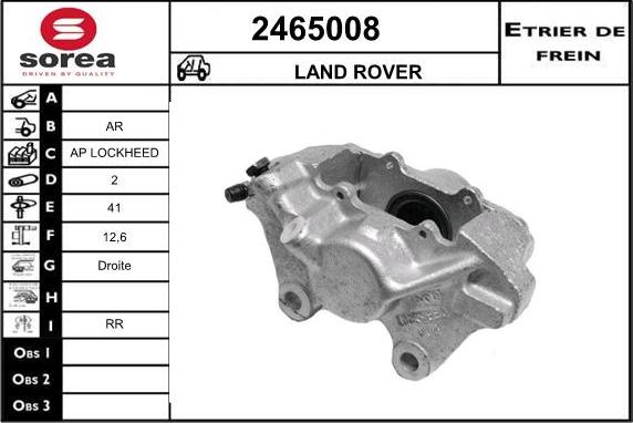 EAI 2465008 - Pinza freno autozon.pro