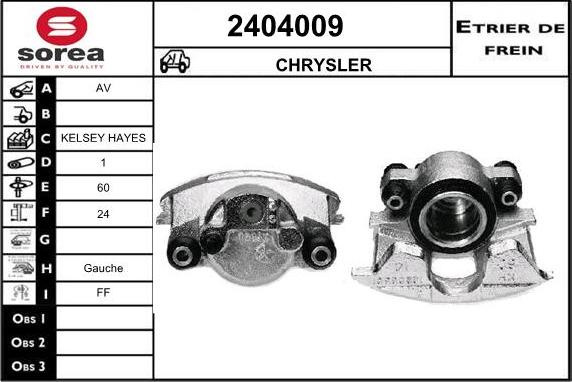 EAI 2404009 - Pinza freno autozon.pro