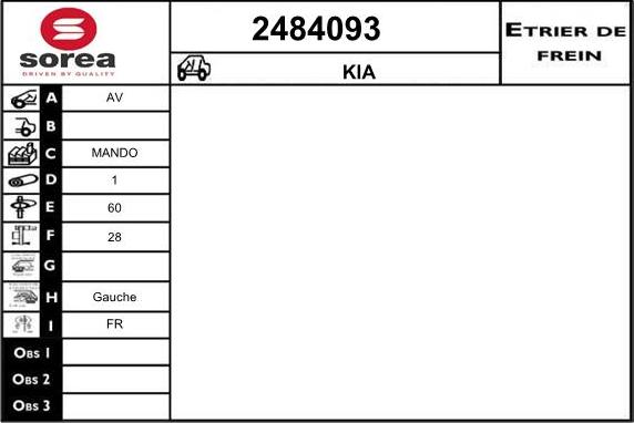 EAI 2484093 - Pinza freno autozon.pro