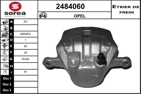 EAI 2484060 - Pinza freno autozon.pro