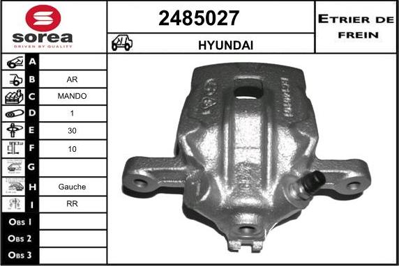 EAI 2485027 - Pinza freno autozon.pro