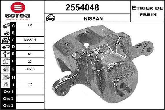 EAI 2554048 - Pinza freno autozon.pro