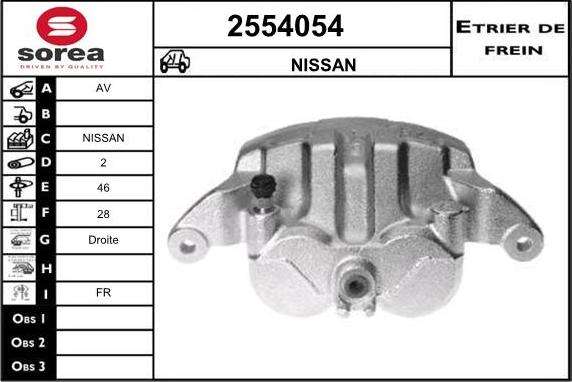 EAI 2554054 - Pinza freno autozon.pro