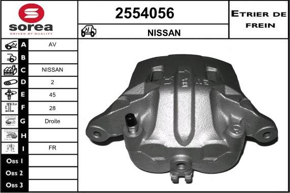 EAI 2554056 - Pinza freno autozon.pro