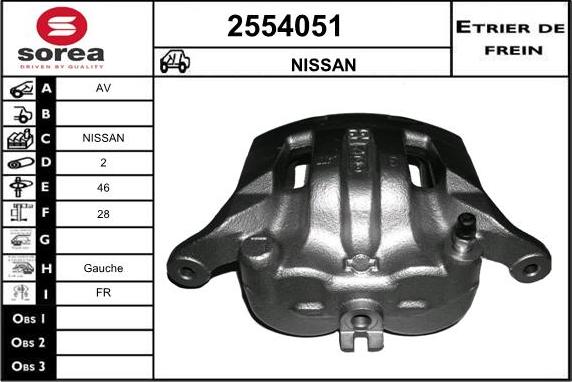 EAI 2554051 - Pinza freno autozon.pro