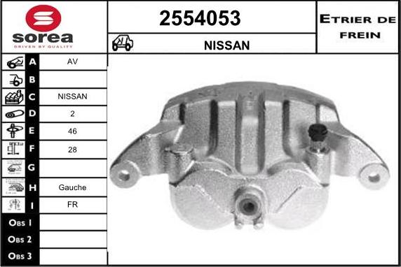 EAI 2554053 - Pinza freno autozon.pro