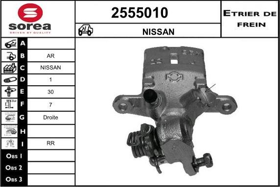 EAI 2555010 - Pinza freno autozon.pro