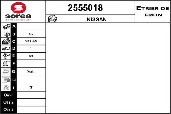 EAI 2555018 - Pinza freno autozon.pro