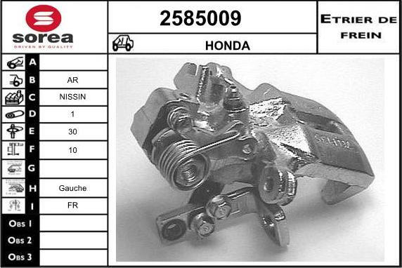 EAI 2585009 - Pinza freno autozon.pro