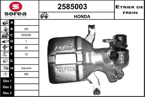 EAI 2585003 - Pinza freno autozon.pro