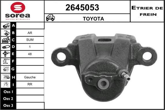 EAI 2645053 - Pinza freno autozon.pro