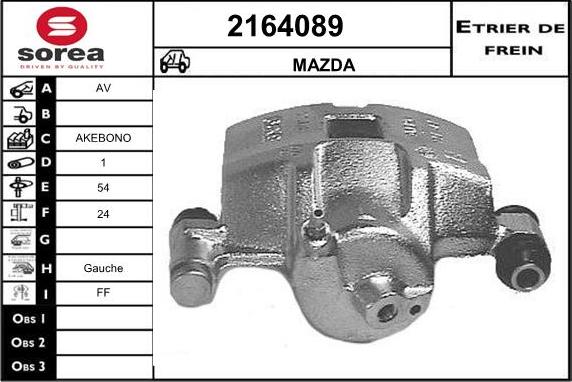 EAI 2164089 - Pinza freno autozon.pro