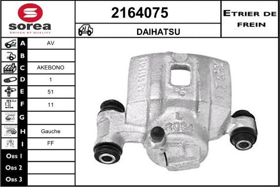 EAI 2164075 - Pinza freno autozon.pro