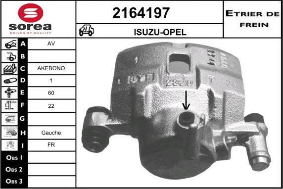 EAI 2164197 - Pinza freno autozon.pro