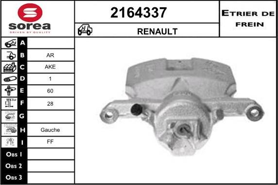 EAI 2164337 - Pinza freno autozon.pro