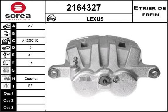 EAI 2164327 - Pinza freno autozon.pro