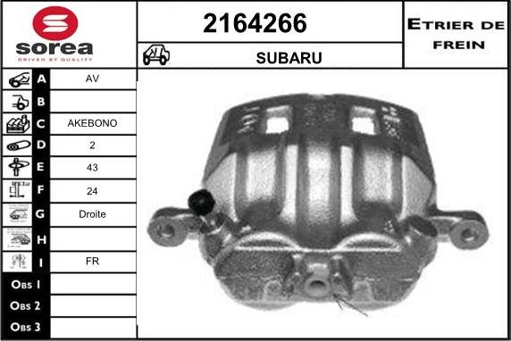 EAI 2164266 - Pinza freno autozon.pro