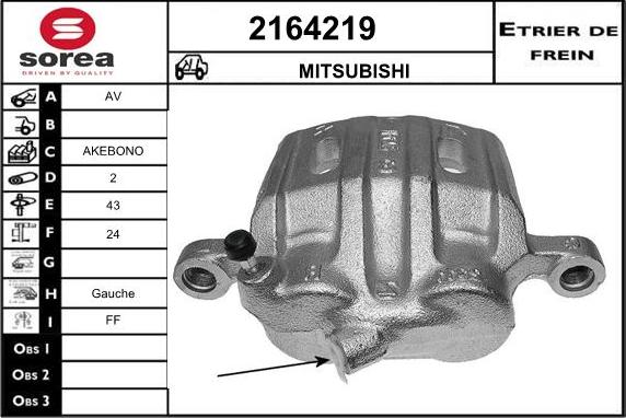 EAI 2164219 - Pinza freno autozon.pro