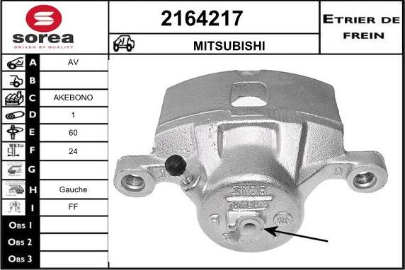 EAI 2164217 - Pinza freno autozon.pro