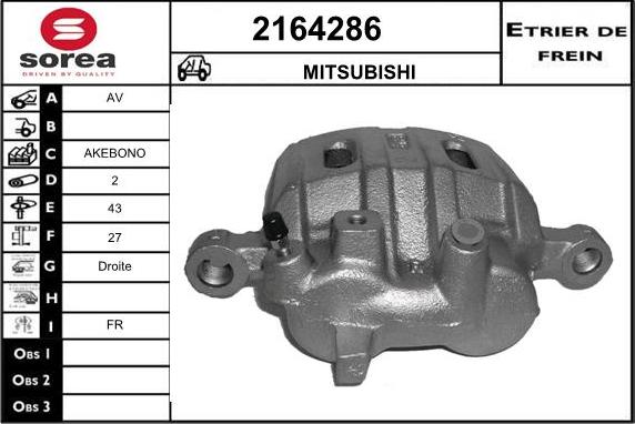 EAI 2164286 - Pinza freno autozon.pro