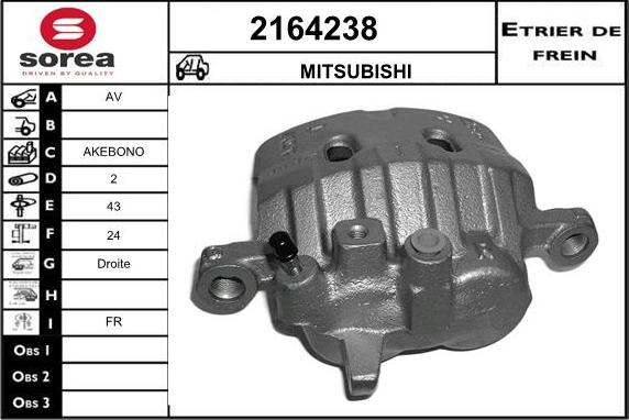 EAI 2164238 - Pinza freno autozon.pro