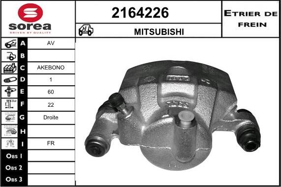 EAI 2164226 - Pinza freno autozon.pro