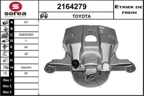 EAI 2164279 - Pinza freno autozon.pro