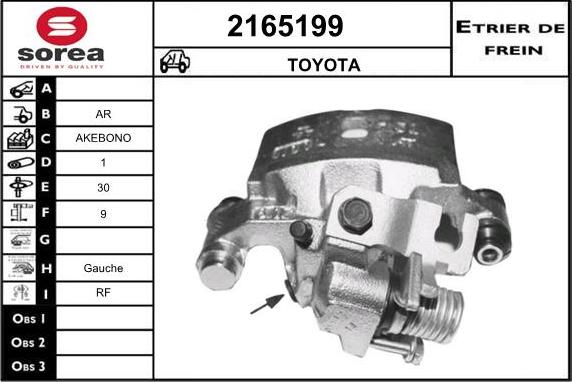 EAI 2165199 - Pinza freno autozon.pro