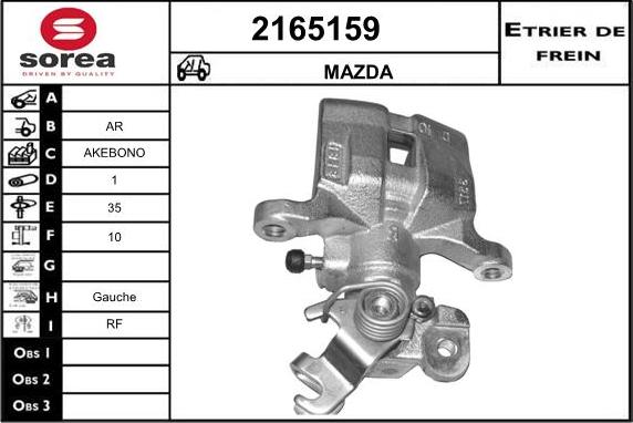 EAI 2165159 - Pinza freno autozon.pro