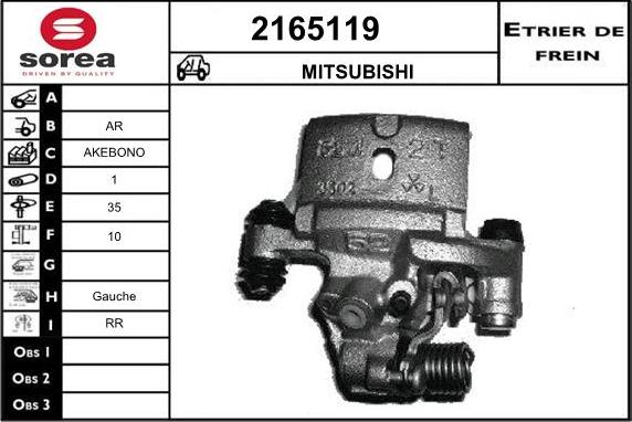 EAI 2165119 - Pinza freno autozon.pro