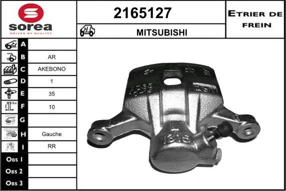 EAI 2165127 - Pinza freno autozon.pro